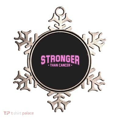 Stronger Than Cancer Breast Cancer Awareness Ornament