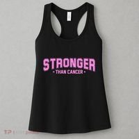 Stronger Than Cancer Breast Cancer Awareness Women's Tank Top thumb 3