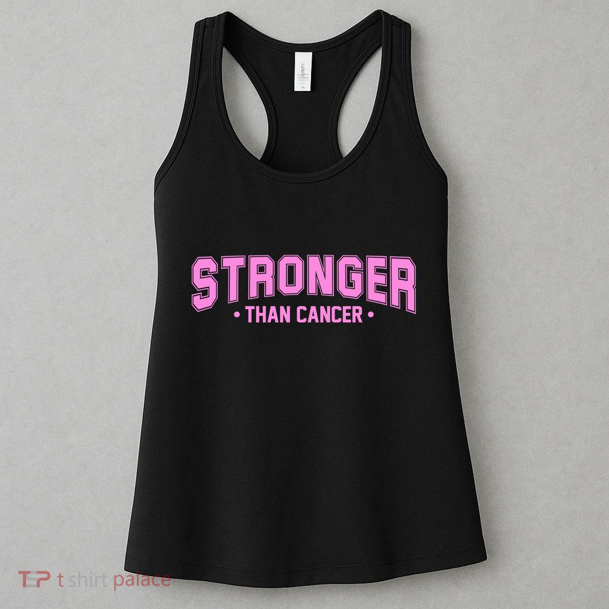 Stronger Than Cancer Breast Cancer Awareness Women's Tank Top