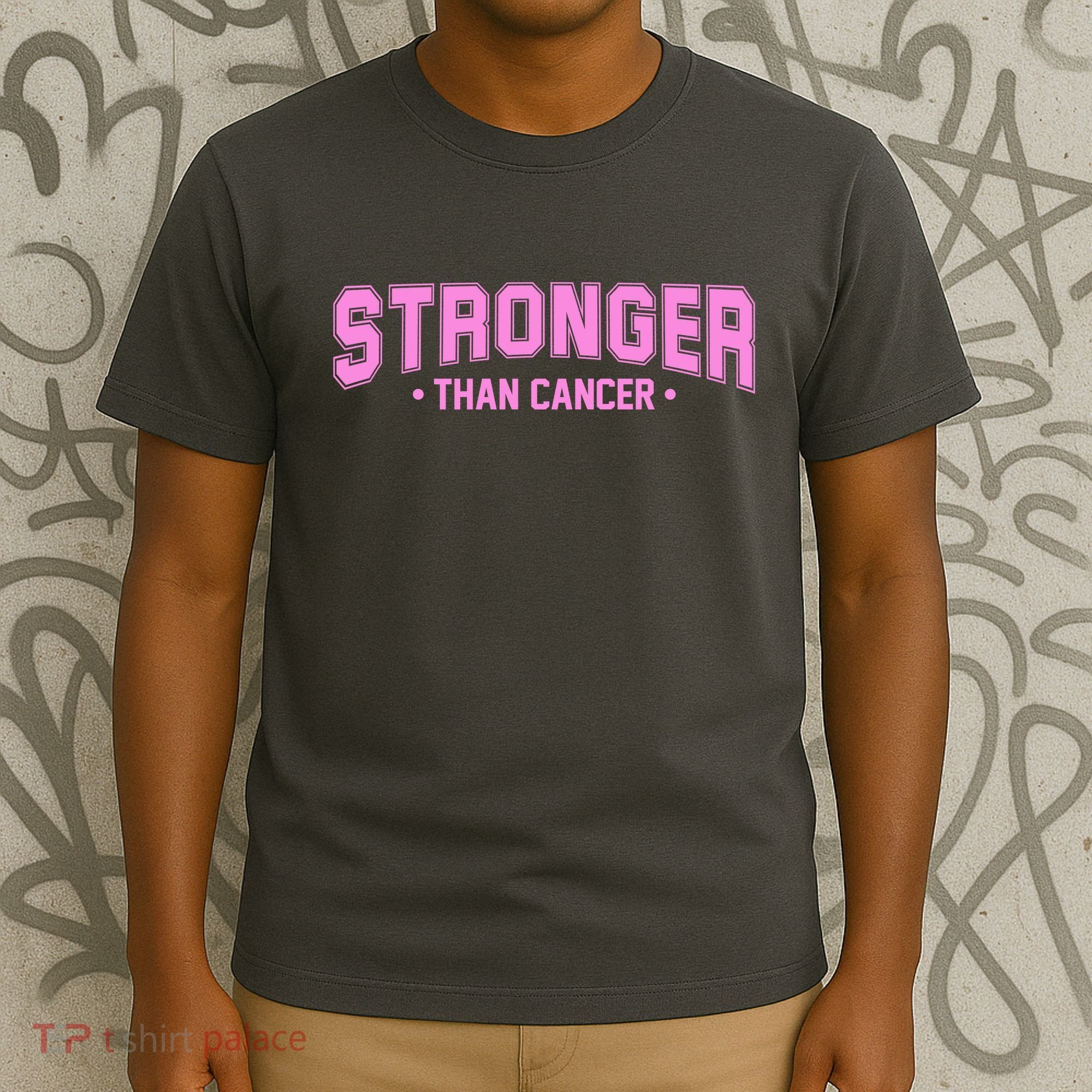 Stronger Than Cancer Breast Cancer Awareness T-Shirt