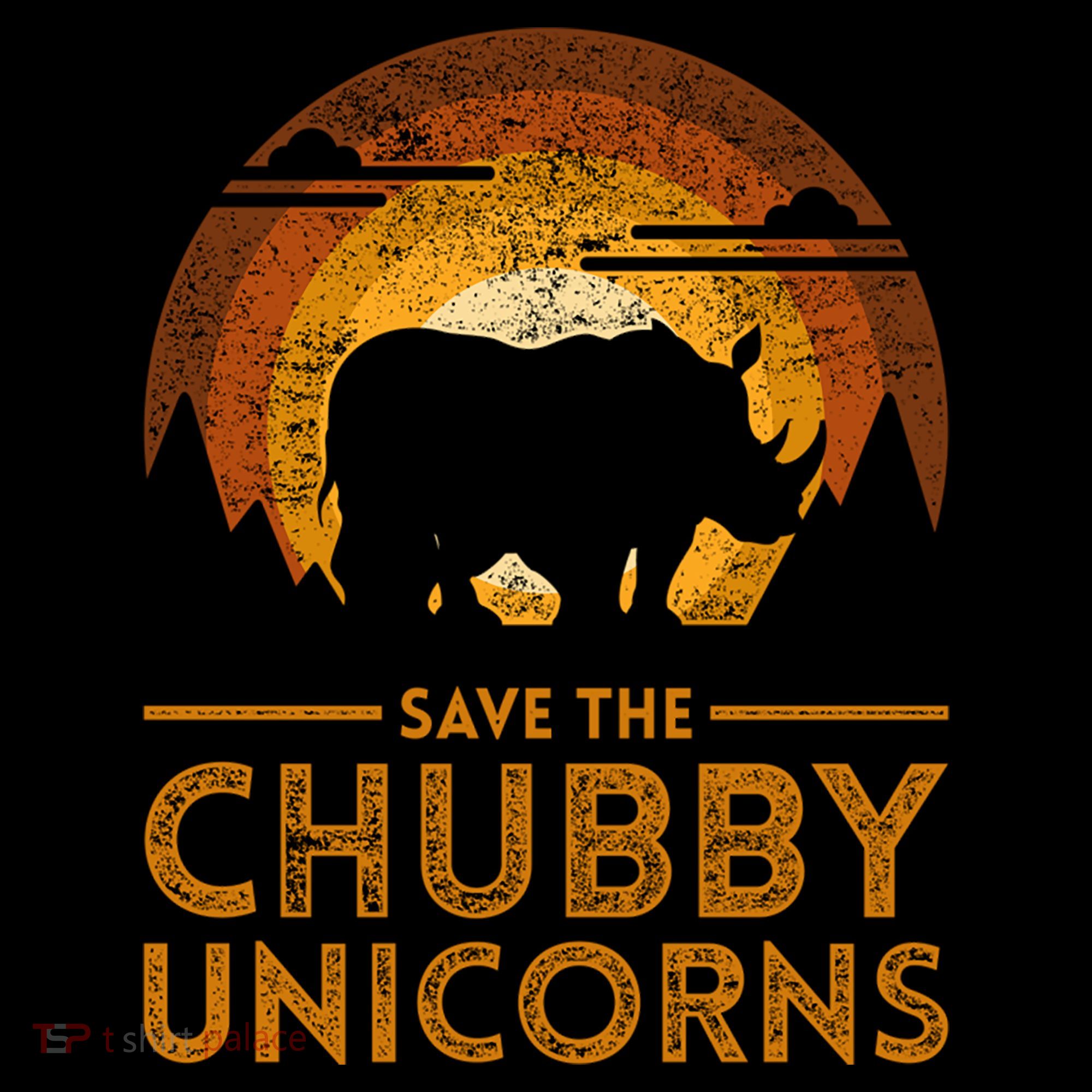 Save The Chubby Unicorns Rhino  Coffee Mug