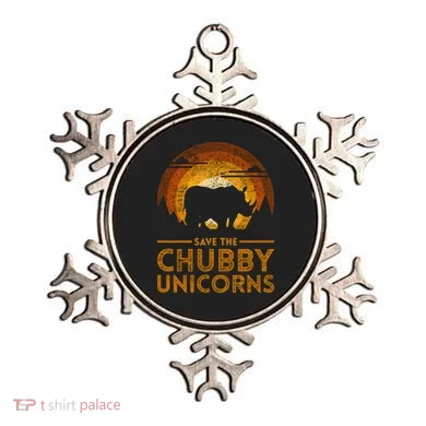 Save The Chubby Unicorns Rhino  Ornament