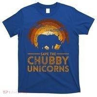 Save The Chubby Unicorns Rhino  T-Shirt thumb 0