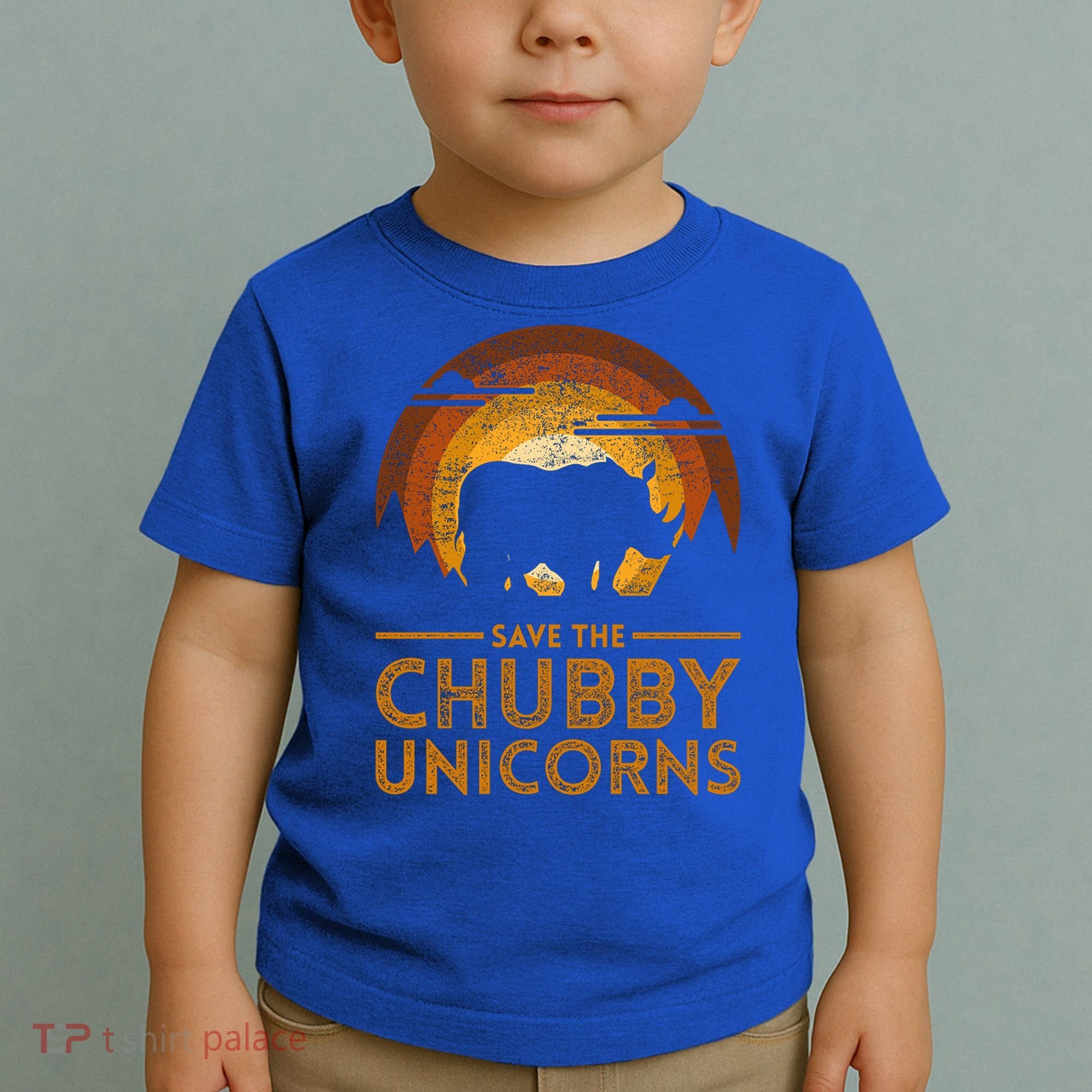Save The Chubby Unicorns Rhino  Toddler T-Shirt