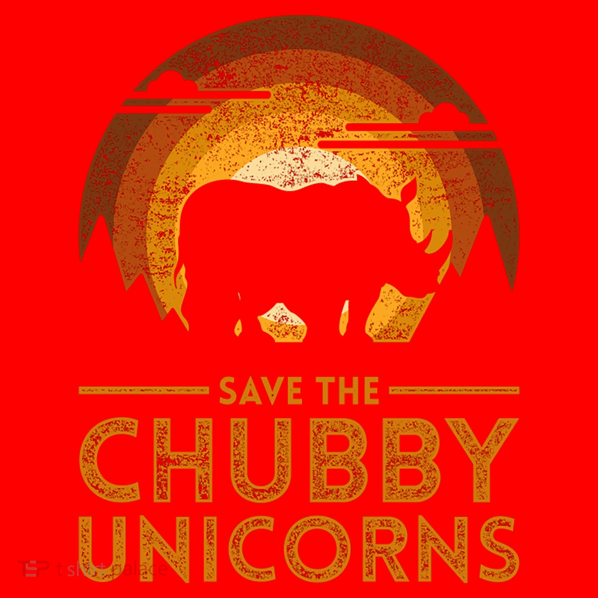 Save The Chubby Unicorns Rhino  Santa Hat