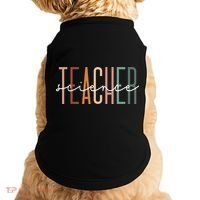 Science Teacher Chemist Physicist School Worker Appreciation Doggie Tank thumb 0