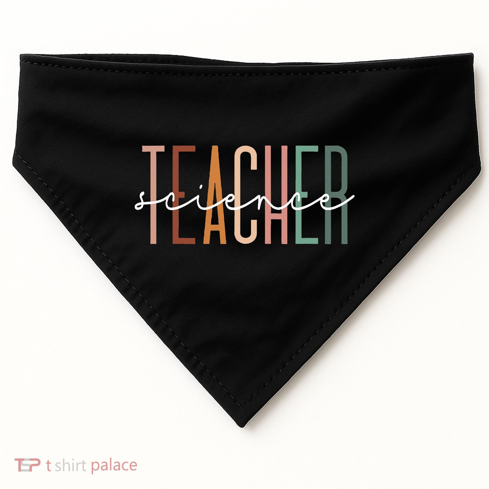 Science Teacher Chemist Physicist School Worker Appreciation USA-Made Doggie Bandana