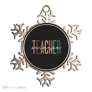 Science Teacher Chemist Physicist School Worker Appreciation Ornament