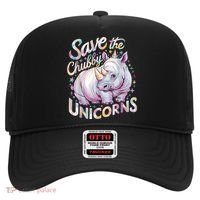 Save The Chubby Unicorns Funny Rhino Rhinoceros Hat thumb 0