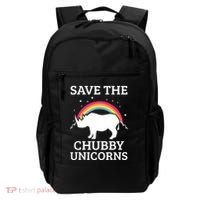SAVE THE CHUBBY UNICORNS Gift Rhino Conservation Rainbow Backpack thumb 0