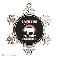 SAVE THE CHUBBY UNICORNS Gift Rhino Conservation Rainbow Ornament thumb 0