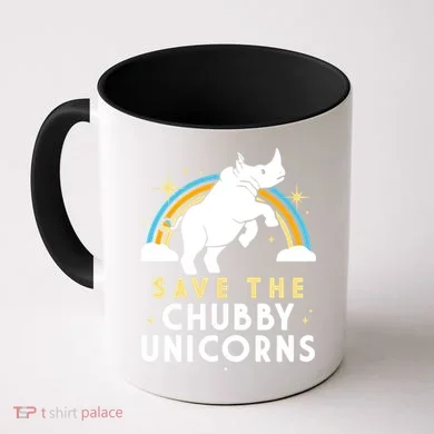 Save The Chubby Unicorns Coffee Mug