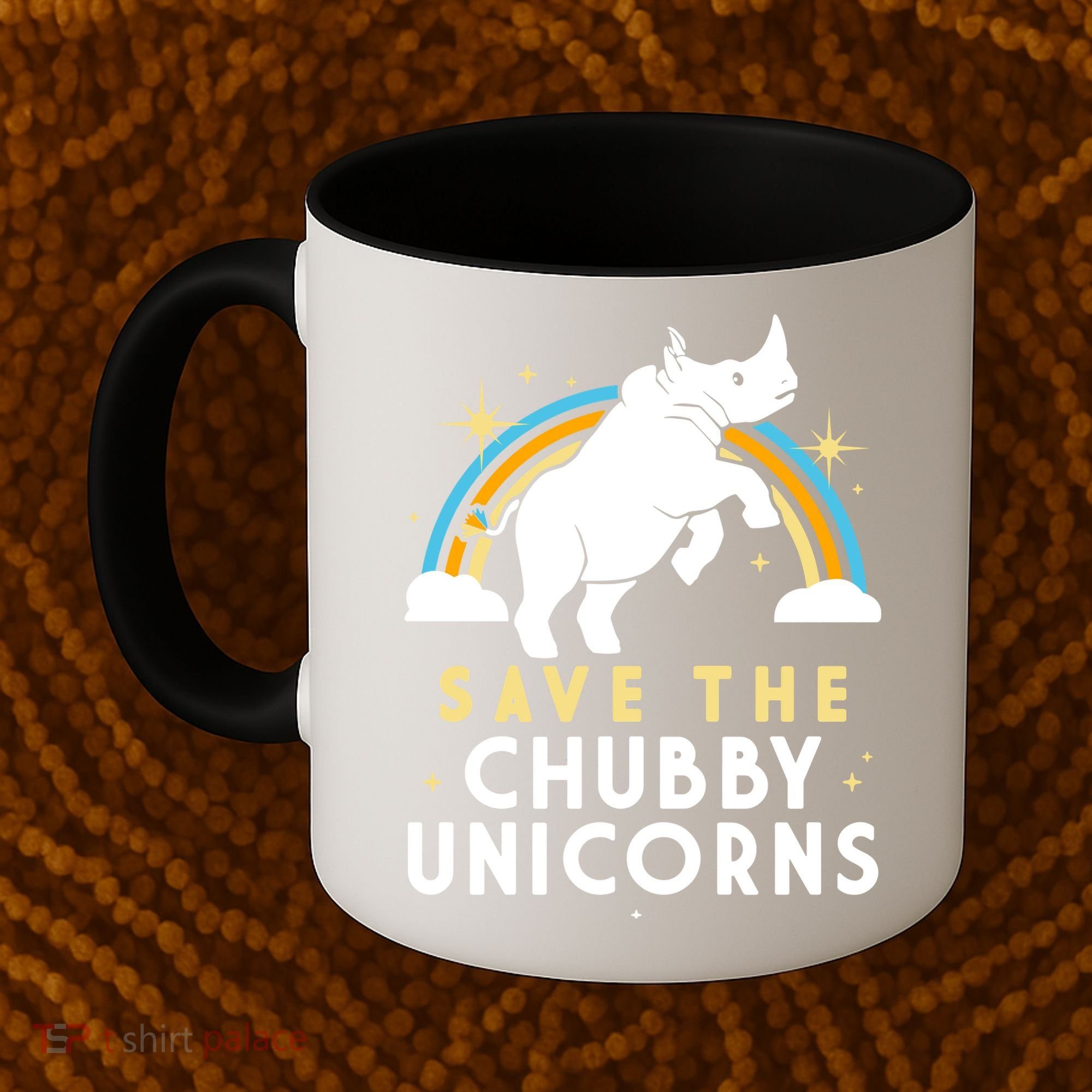 Save The Chubby Unicorns Coffee Mug