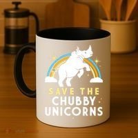 Save The Chubby Unicorns Coffee Mug thumb 4