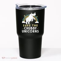 Save The Chubby Unicorns Tumbler thumb 0