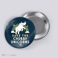 Save The Chubby Unicorns Button thumb 0