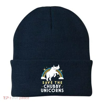 Save The Chubby Unicorns Beanie