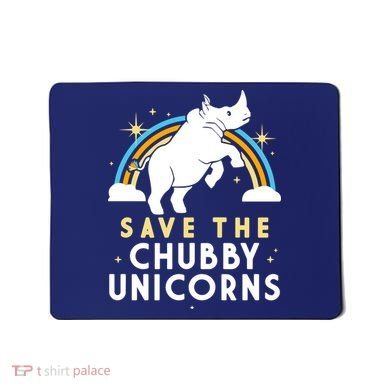 Save The Chubby Unicorns Mousepad