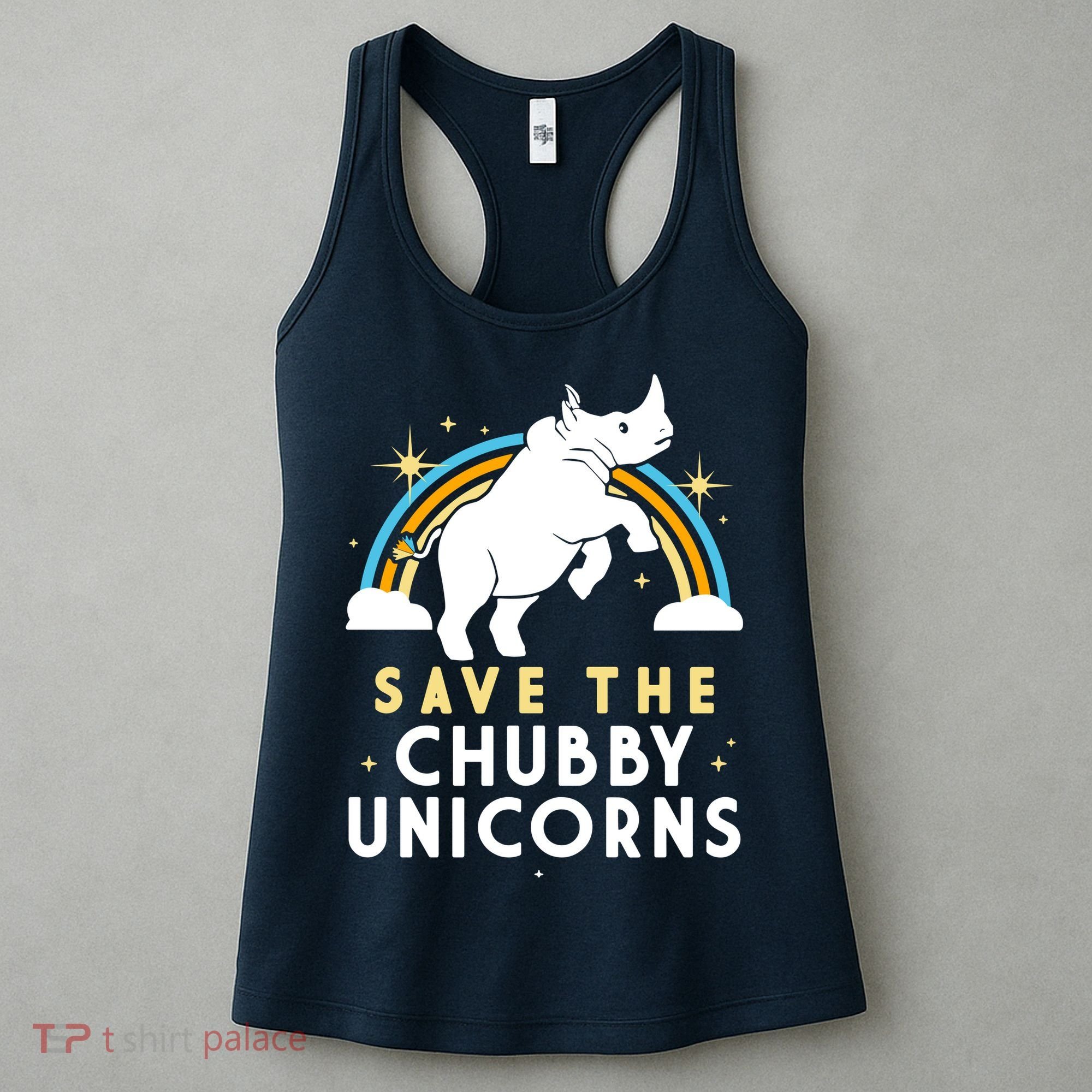 Save The Chubby Unicorns Women's Tank Top