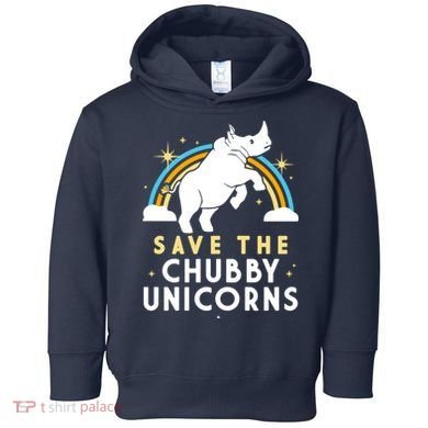 Save The Chubby Unicorns Toddler Hoodie