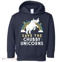 Save The Chubby Unicorns Toddler Hoodie thumb 0