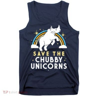 Save The Chubby Unicorns Tank Top