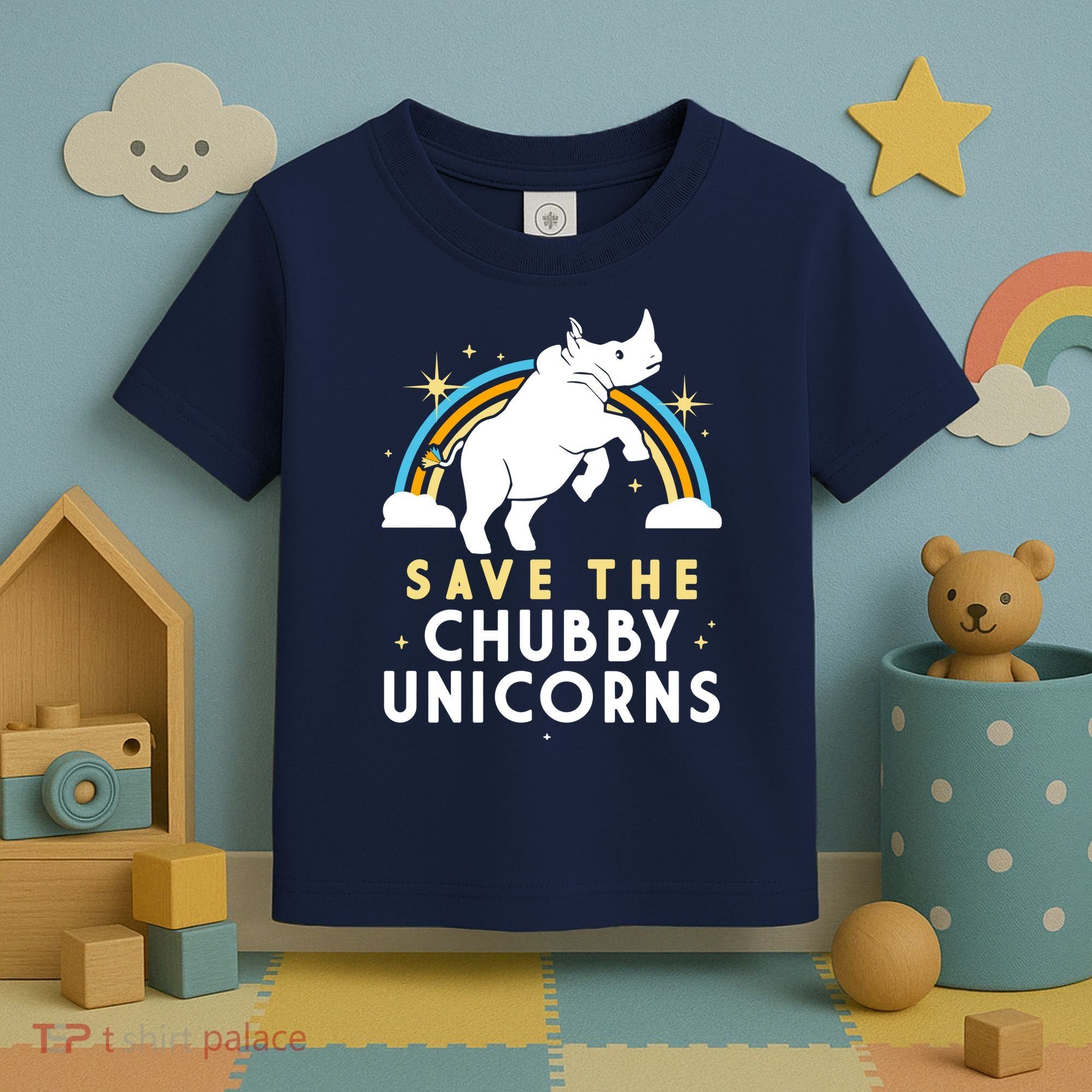 Save The Chubby Unicorns Toddler T-Shirt