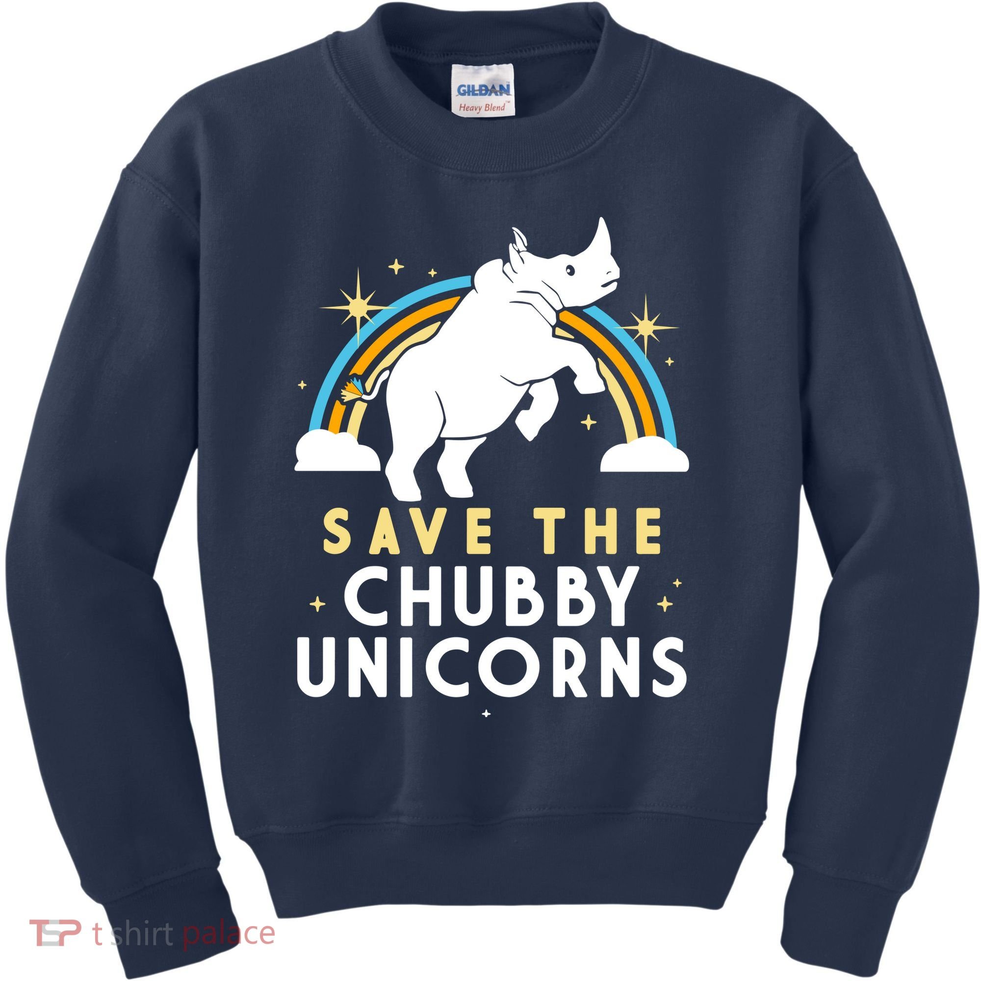 Save The Chubby Unicorns Kids Sweatshirt