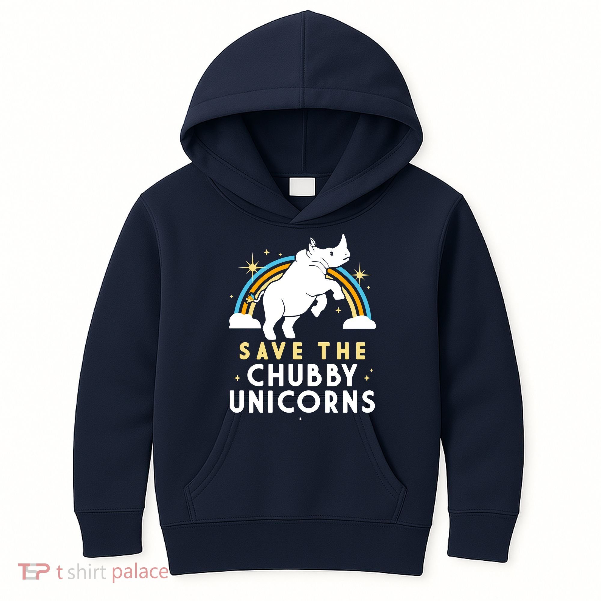 Save The Chubby Unicorns Kids Hoodie