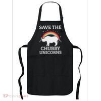 Save The Chubby Unicorns Rhino Rainbow Apron thumb 0