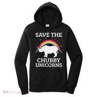 Save The Chubby Unicorns Rhino Rainbow Women's Hoodie thumb 0