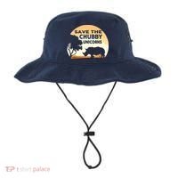 Save The Chubby Unicorns Fat Rhino Funny Bucket Hat thumb 0