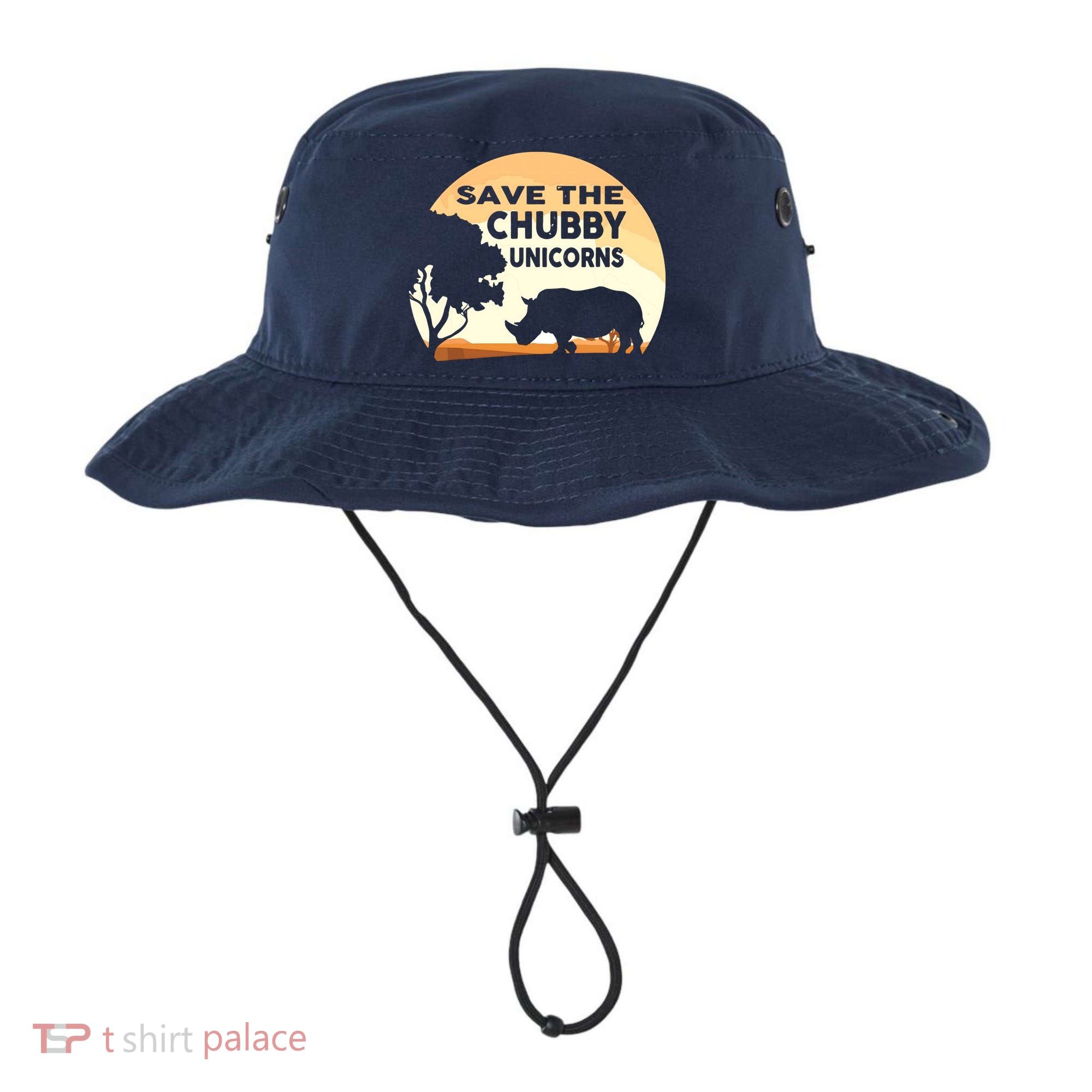 Save The Chubby Unicorns Fat Rhino Funny Bucket Hat