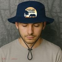 Save The Chubby Unicorns Fat Rhino Funny Bucket Hat thumb 2