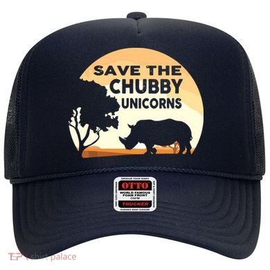 Save The Chubby Unicorns Fat Rhino Funny Hat