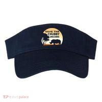 Save The Chubby Unicorns Fat Rhino Funny Visor thumb 0