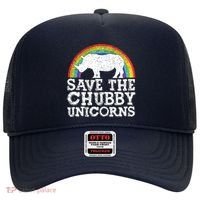 SAVE THE CHUBBY UNICORNS Gift Rhino Conservation Rainbow Hat thumb 0