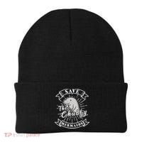 Save The Chubby Manatee Funny Sea Cow Gift Mermaid Beanie thumb 0