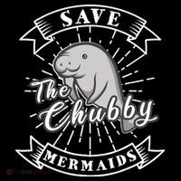 Save The Chubby Manatee Funny Sea Cow Gift Mermaid Women's Hoodie thumb 2
