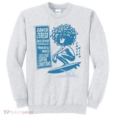 Santa Teresa Costa Rica Surf Break. Sweatshirt
