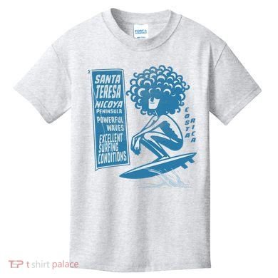 Santa Teresa Costa Rica Surf Break. Kids T-Shirt