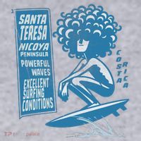 Santa Teresa Costa Rica Surf Break. Women's Sweatshirt thumb 2