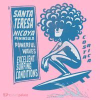 Santa Teresa Costa Rica Surf Break. Coaster thumb 2