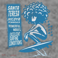 Santa Teresa Costa Rica Surf Break. Toddler Hoodie thumb 2