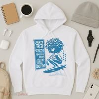 Santa Teresa Costa Rica Surf Break. Hoodie thumb 3