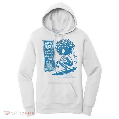 Santa Teresa Costa Rica Surf Break. Women's Hoodie