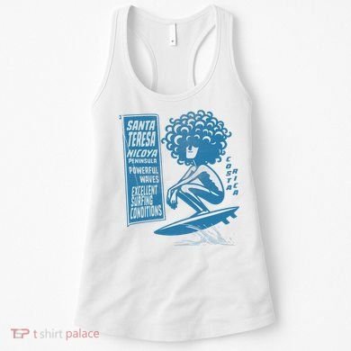 Santa Teresa Costa Rica Surf Break. Women's Tank Top
