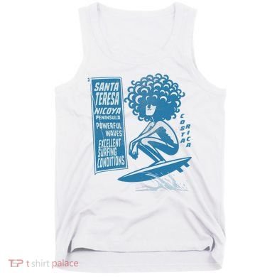 Santa Teresa Costa Rica Surf Break. Tank Top