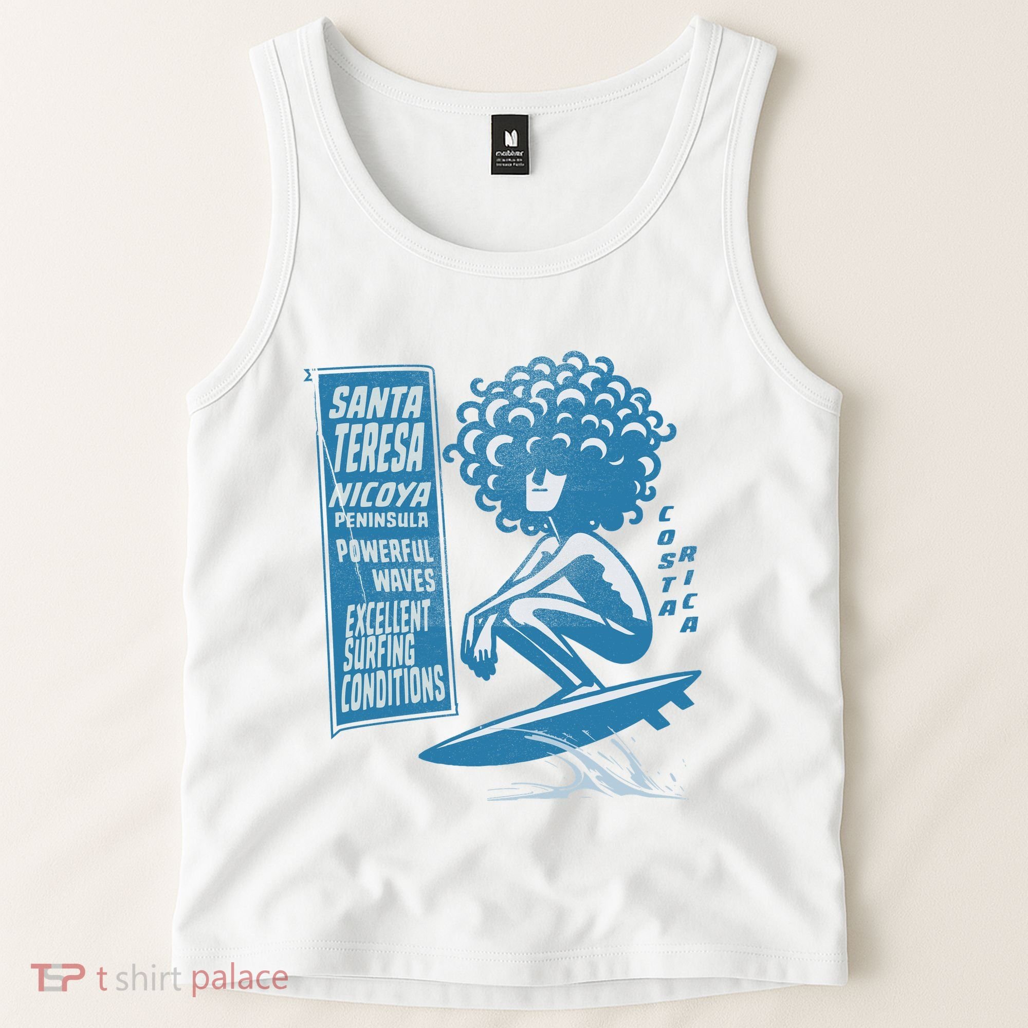 Santa Teresa Costa Rica Surf Break. Tank Top
