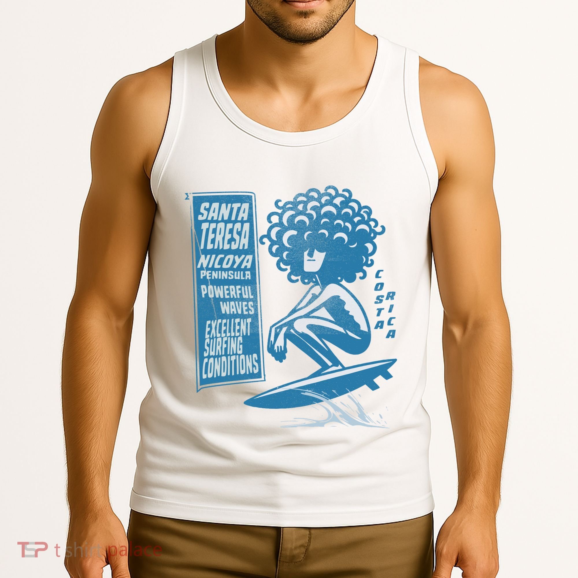 Santa Teresa Costa Rica Surf Break. Tank Top